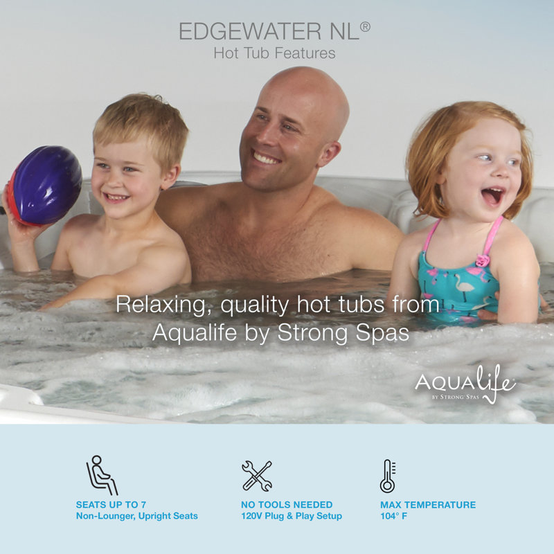 Aqualife® by Strong Spas® Aqualife Edgewater® 7-Person 28-Jet